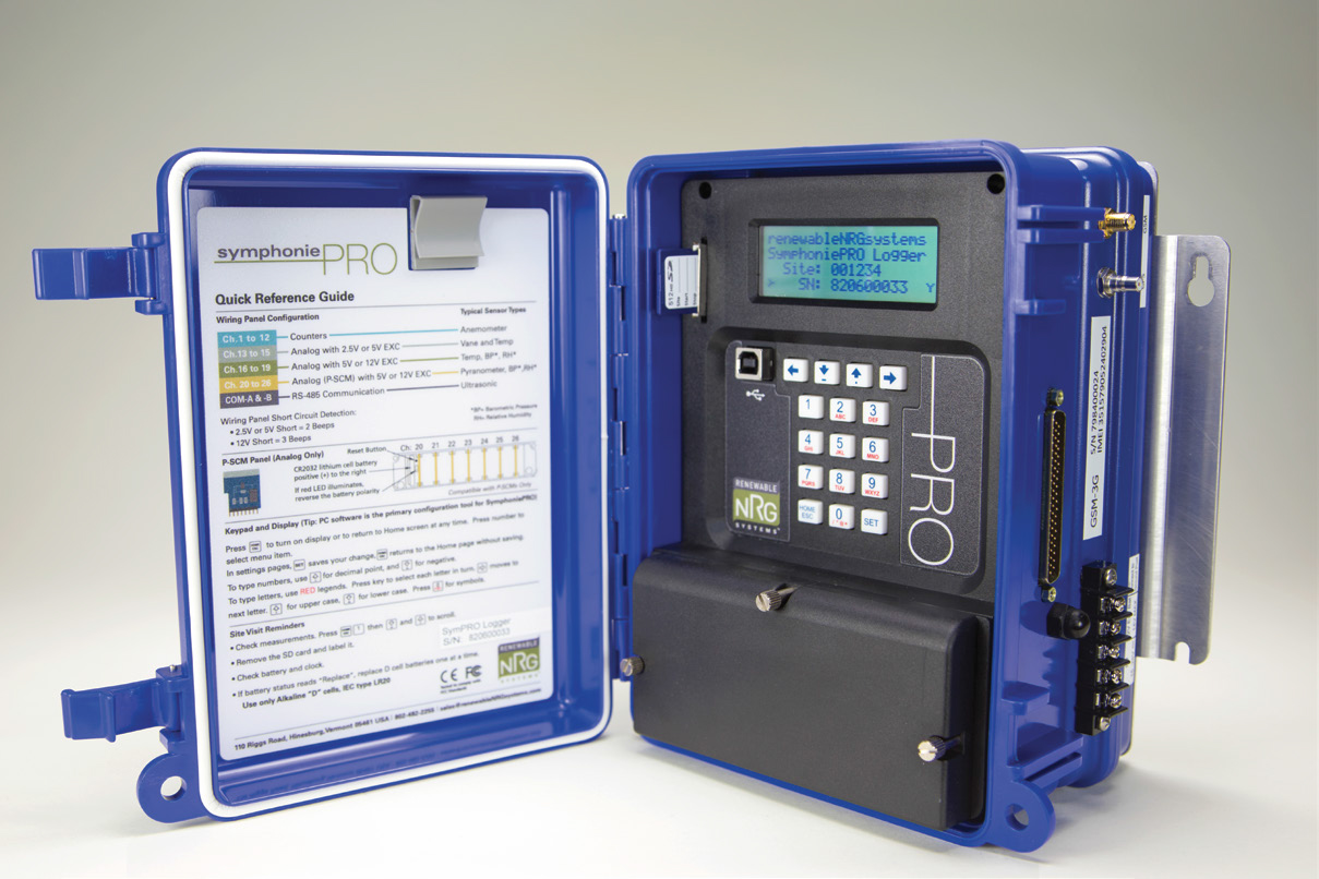 NRG symphoniePRO數(shù)據(jù)記錄器